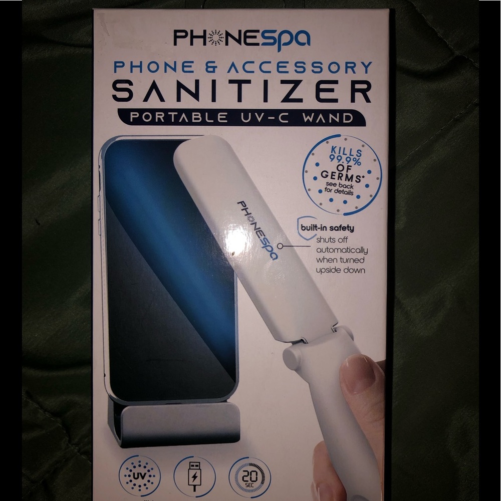 Portable phone sanitizer